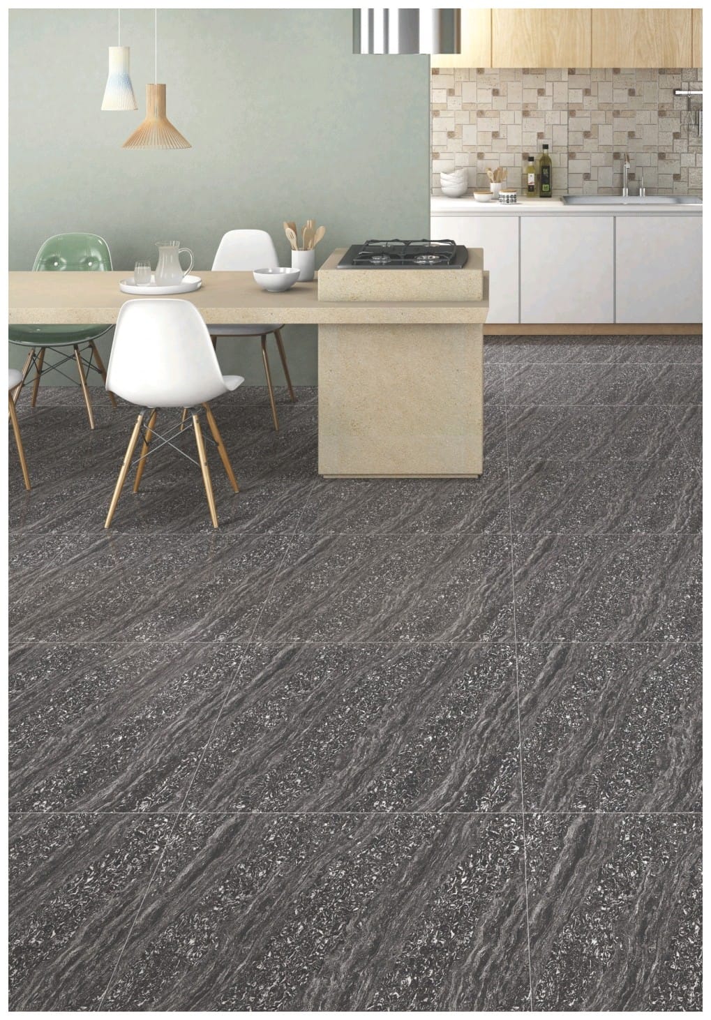 Double Charge Vitrified Tiles